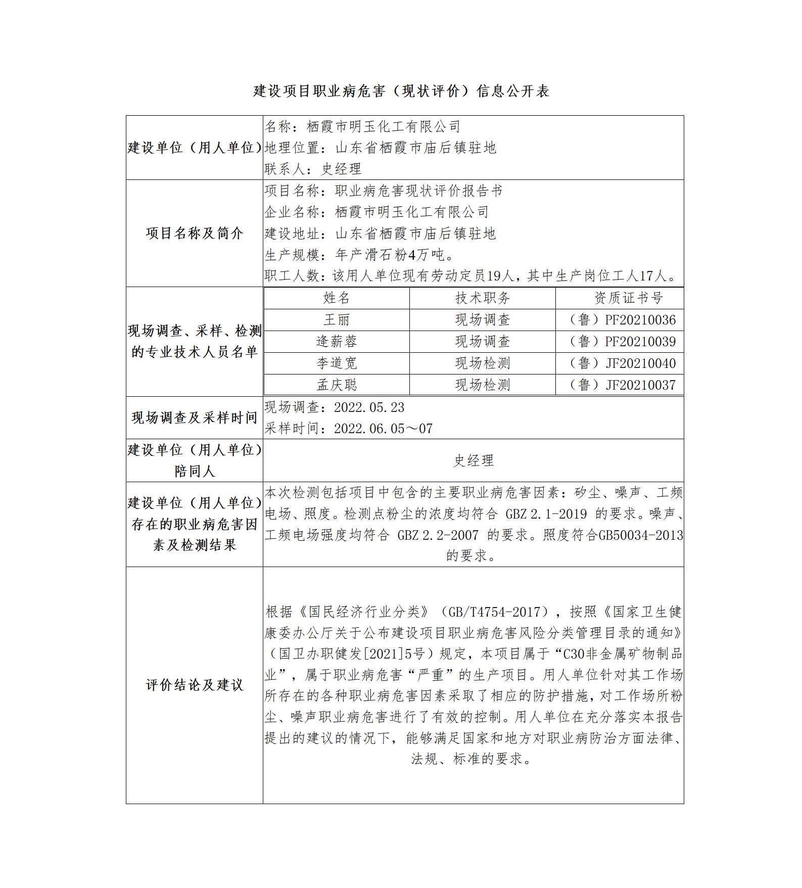 建設(shè)項目職業(yè)病危害（現(xiàn)狀評價）信息公開表_01.jpg